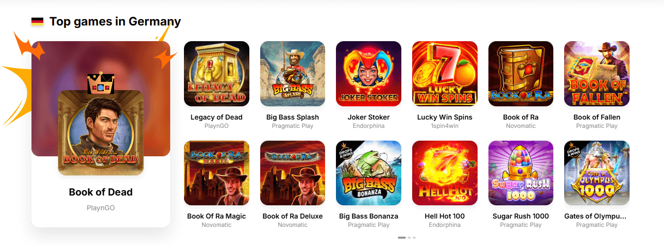 HitnSpin Casino Spiele