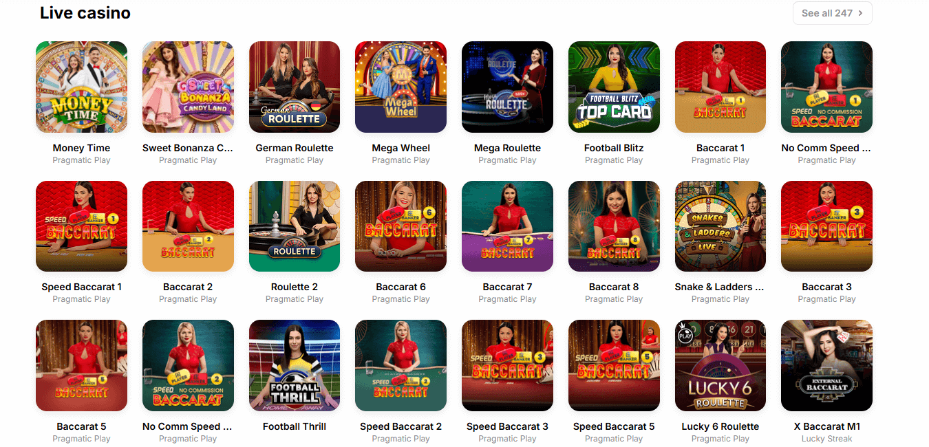 HitnSpin Live Casino